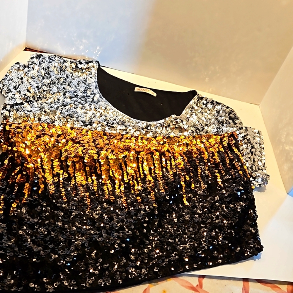 Maner 3XL shimmering  cocktail dress.